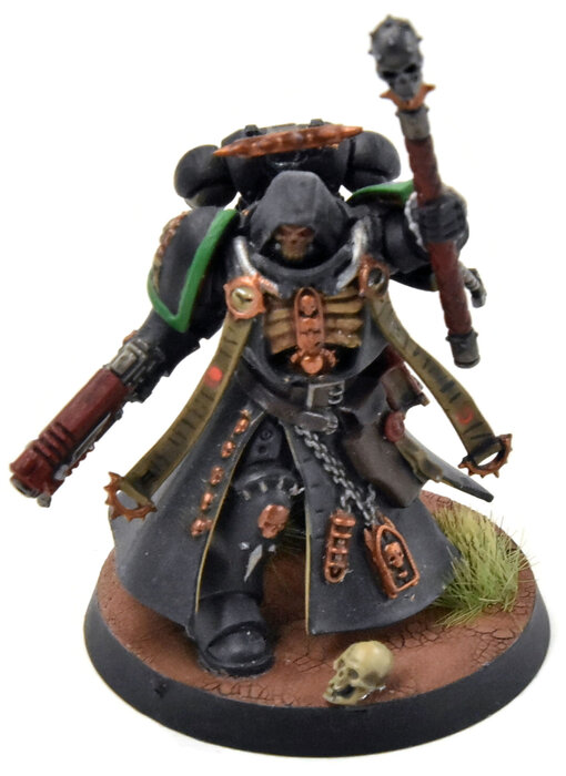 SPACE MARINES Primaris Chaplain #1 Warhammer 40K WELL PAINTED
