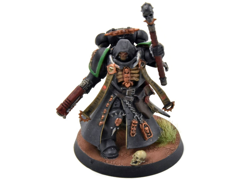 Games Workshop SPACE MARINES Primaris Chaplain #1 Warhammer 40K WELL PAINTED