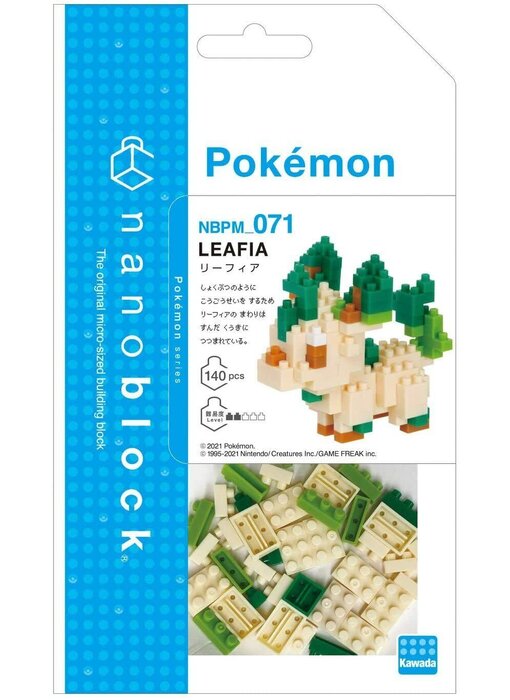 Nanoblock Pokemon Series Leafeon