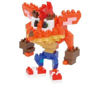 Nanoblock - Character Collection Series Crash Bandicoot (Crash Bandicoot)