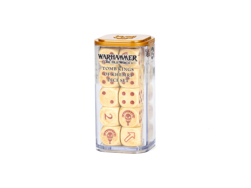 Games Workshop The Old World - Tomb Kings Of Khemri Dice