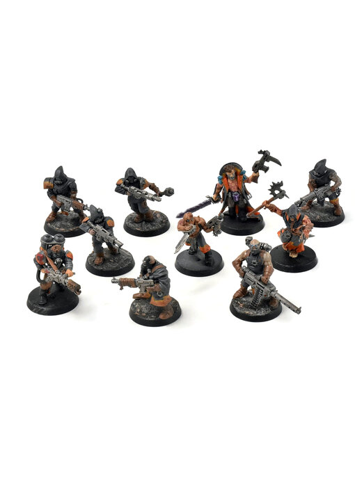 CHAOS SPACE MARINES 10 Cultists #4 WELL PAINTED Warhammer 40K
