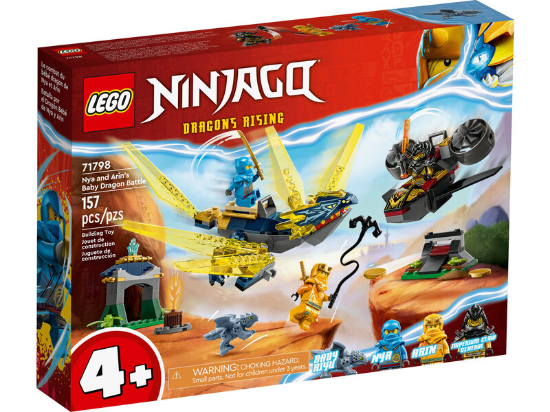 LEGO LEGO Nya and Arin's Baby Dragon Battle (71798)