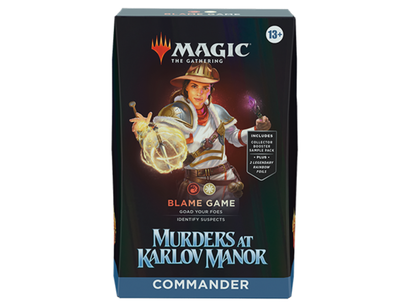 Magic The Gathering MTG Murders at Karlov Manor Commander - Blame Game