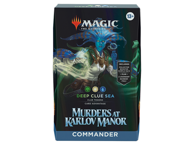 Magic The Gathering MTG Murders at Karlov Manor Commander - Deep Clue Sea