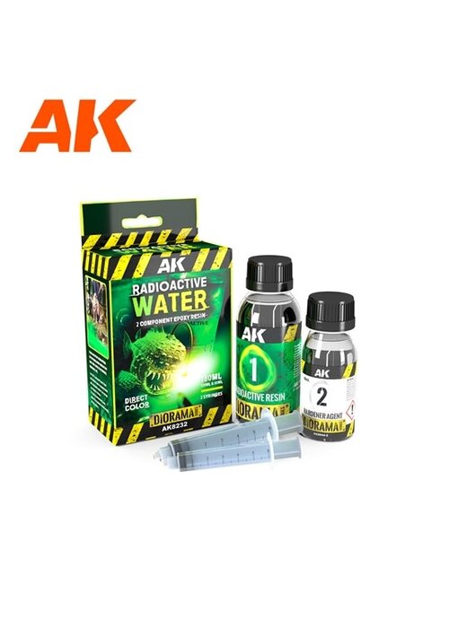 AK Interactive Resin Radioactive Water Components Epoxy Resin 180ml