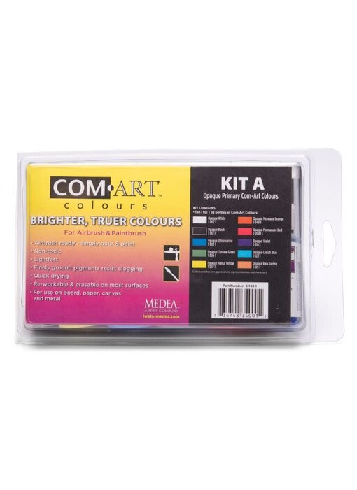 Com Art Colours Opaque Primary Kit A (81001)