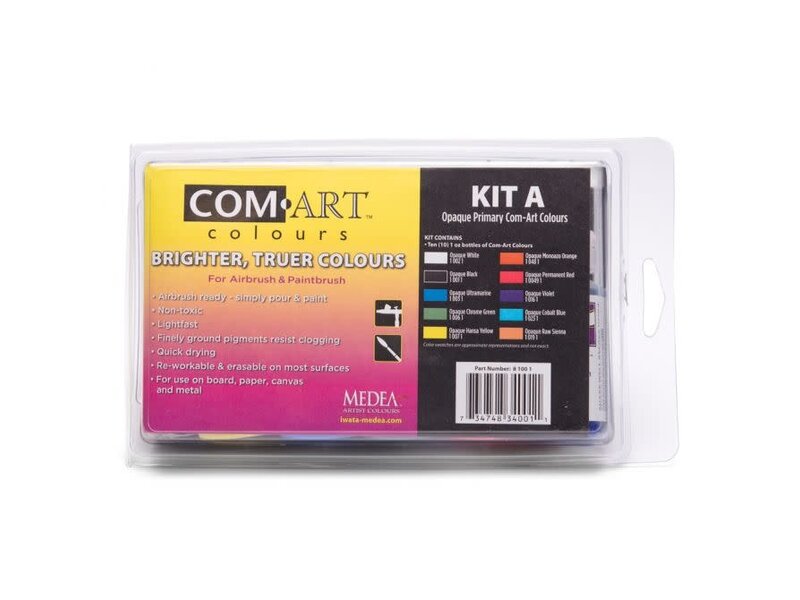 Iwata Com Art Colours Opaque Primary Kit A (81001)