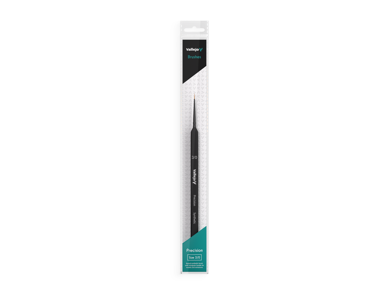 Vallejo Vallejo - Round Synthetic Brush/triangle No. 3/0 (VAL-B03030)