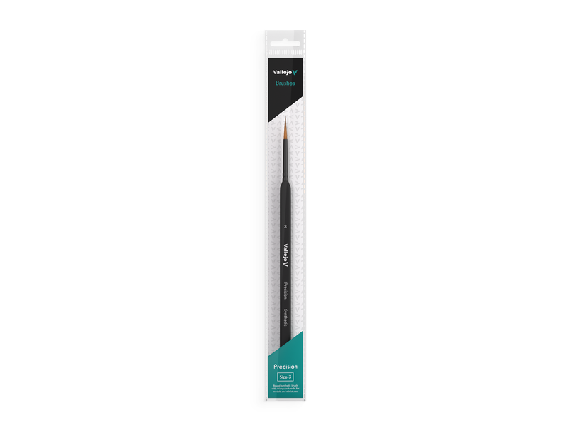 Vallejo Vallejo - Round Synthetic Brush/triangle No. 3 (VAL-B03003)