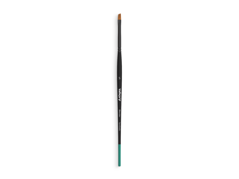 Vallejo Vallejo - Flat Angled Synthetic Brush Small (VAL-B05001)