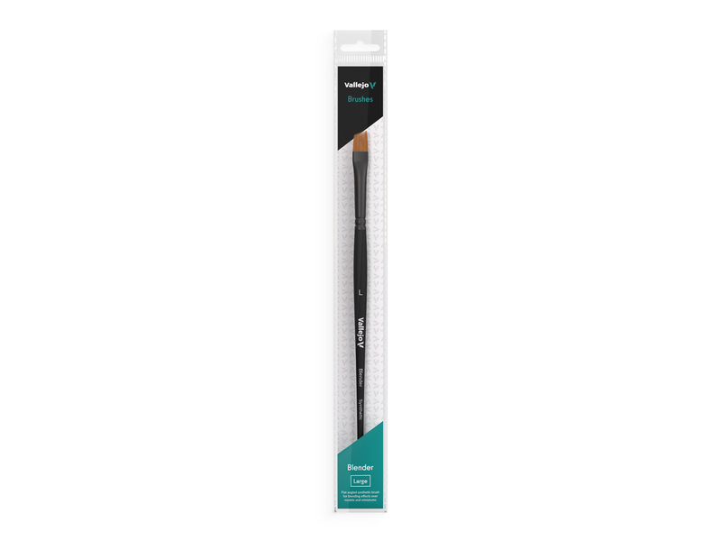 Vallejo Vallejo - Flat Angled Synthetic Brush Large (VAL-B05003)