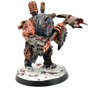 RENEGADE MILITIA Ogryn Berserker with Axe #3 WELL PAINTED Warhammer 40K