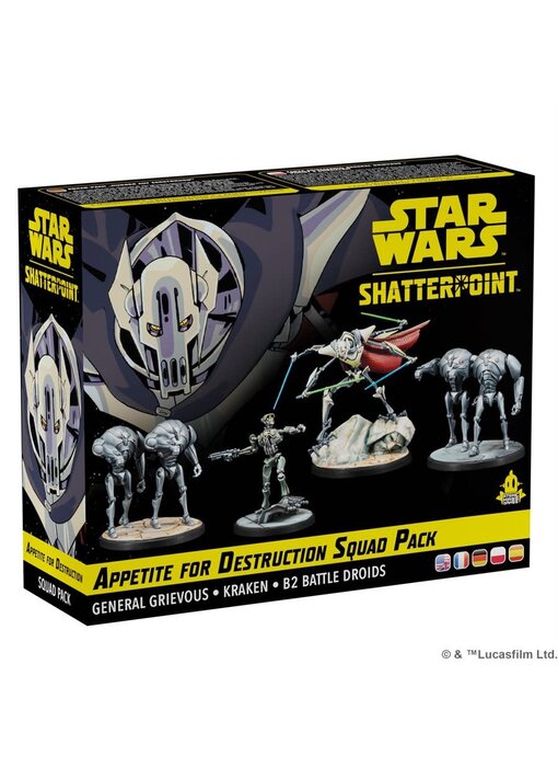 Star Wars - Shatterpoint - Appetite for Destruction: General Grievous Squad Pack