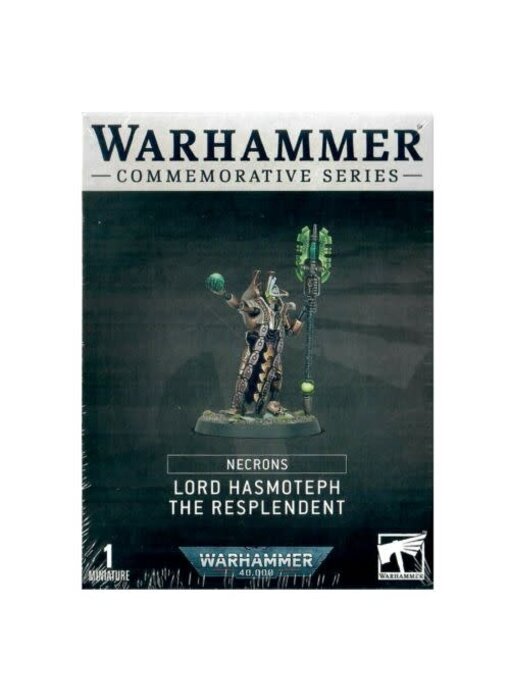 Warhammer 40k Necrons - Lord Hasmoteph The Resplendent