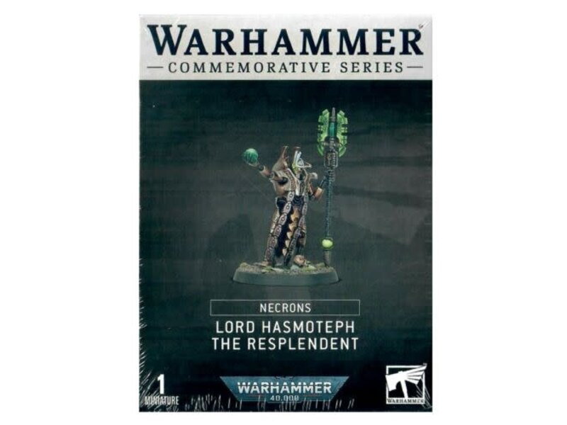 Games Workshop Warhammer 40k Necrons - Lord Hasmoteph The Resplendent