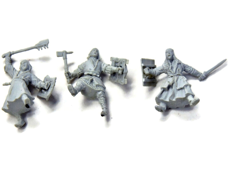 Games Workshop LORD OF THE RINGS 3 Laketown Militia #1 LOTR No Base FINECAST