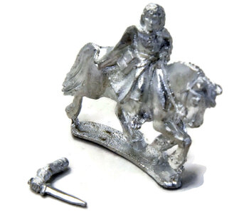 LORD OF THE RINGS Pippin Mounted #1 METAL LOTR No Base Scouring shire