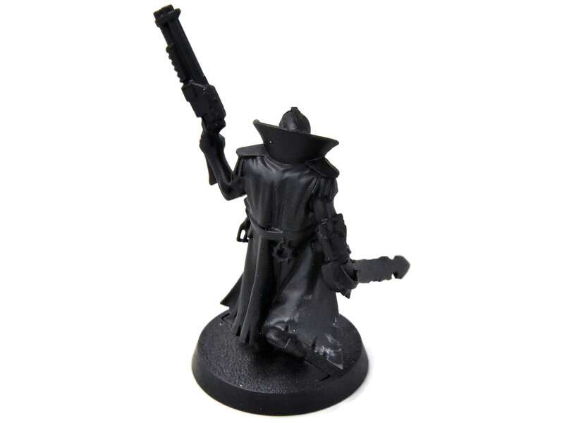 Games Workshop CHAOS SPACE MARINES Renegade Guard Commissar #1 Converted 40K