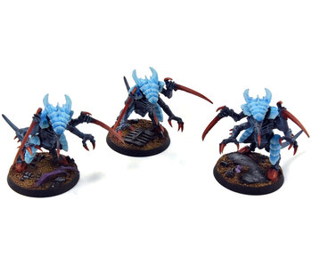 TYRANIDS 3 Tyranids Warriors #1 WELL PAINTED Warhammer 40K