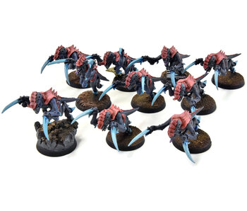 TYRANIDS 10 Hormagaunts #4 WELL PAINTED Warhammer 40K