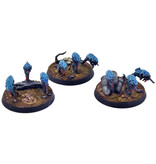 Games Workshop TYRANIDS 3 Ripper Swarms #1 WELL PAINTED Warhammer 40K