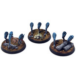 Games Workshop TYRANIDS 3 Ripper Swarms #1 WELL PAINTED Warhammer 40K