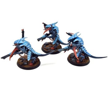 TYRANIDS 3 Tyranids Warriors #4 WELL PAINTED Warhammer 40K