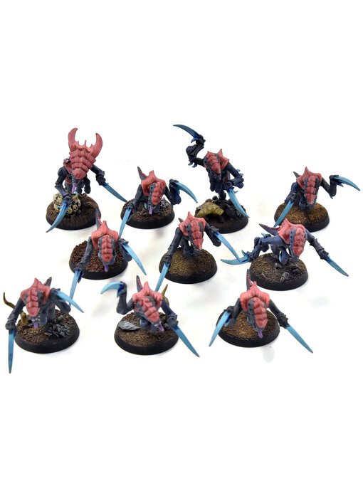 TYRANIDS 10 Hormagaunts #6 WELL PAINTED Warhammer 40K