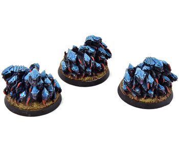 TYRANIDS 3 Ripper Swarms #3 forge world WELL PAINTED Warhammer 40K