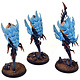 TYRANIDS 3 Neurothropes #2 WELL PAINTED Warhammer 40K