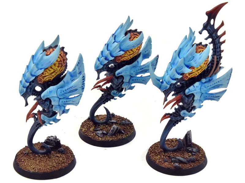 Games Workshop TYRANIDS 3 Neurothropes #2 WELL PAINTED Warhammer 40K