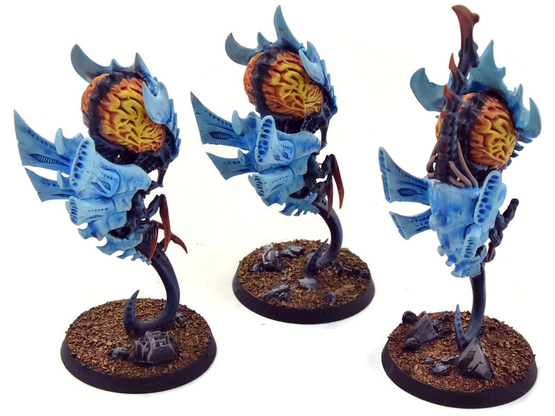 Games Workshop TYRANIDS 3 Neurothropes #2 WELL PAINTED Warhammer 40K