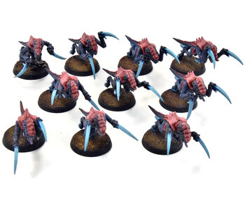 TYRANIDS 10 Hormagants #3 WELL PAINTED Warhammer 40K Brood