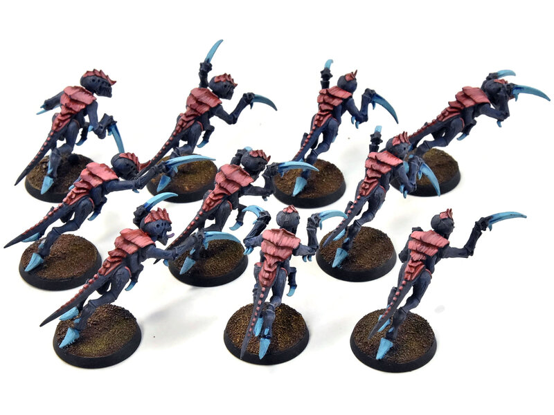 Games Workshop TYRANIDS 10 Hormagants #3 WELL PAINTED Warhammer 40K Brood