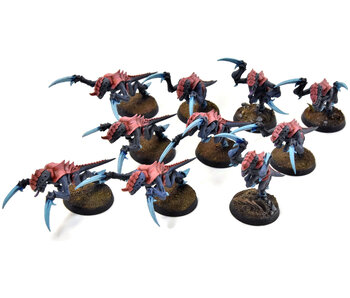 TYRANIDS 10 Hormagants #5 WELL PAINTED Warhammer 40K Brood