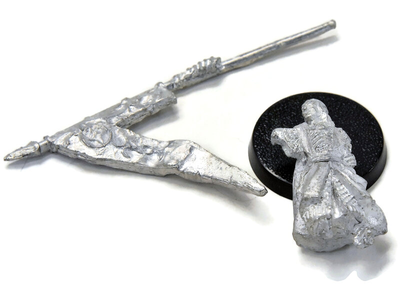 MIDDLE-EARTH Noble Elf Banner Bearer 3rd party #1 METAL LOTR