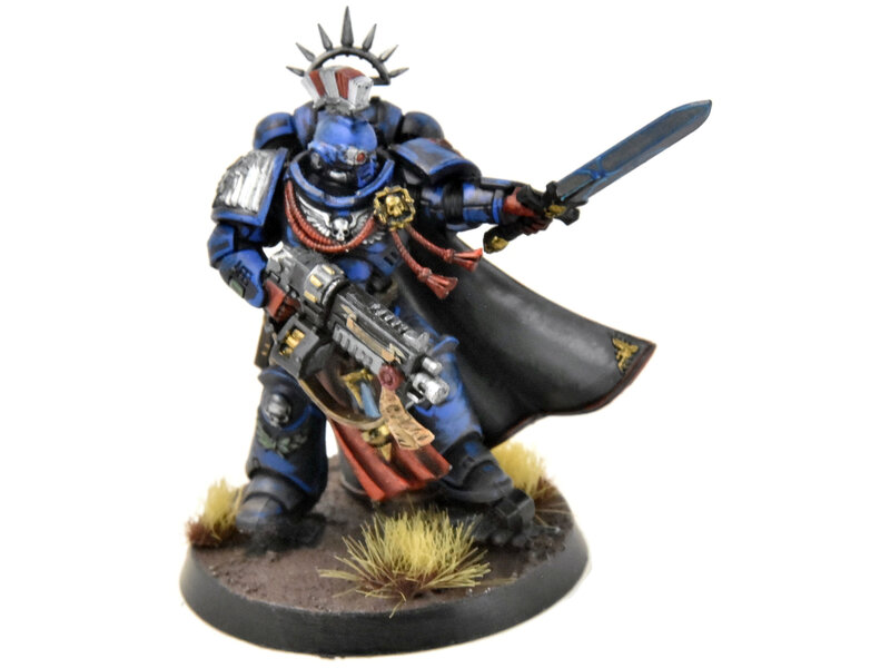 Games Workshop SPACE MARINES Primaris Captain #1 Warhammer 40K WELL PAINTED