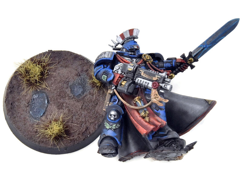 Games Workshop SPACE MARINES Primaris Captain #1 Warhammer 40K WELL PAINTED