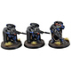 SPACE MARINES 3 Eliminator Squad #11 WELL PAINTED 40K Eliminators