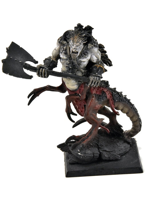BEASTMEN Dragon Ogor Shaggoth #1 METAL Fantasy missing horn
