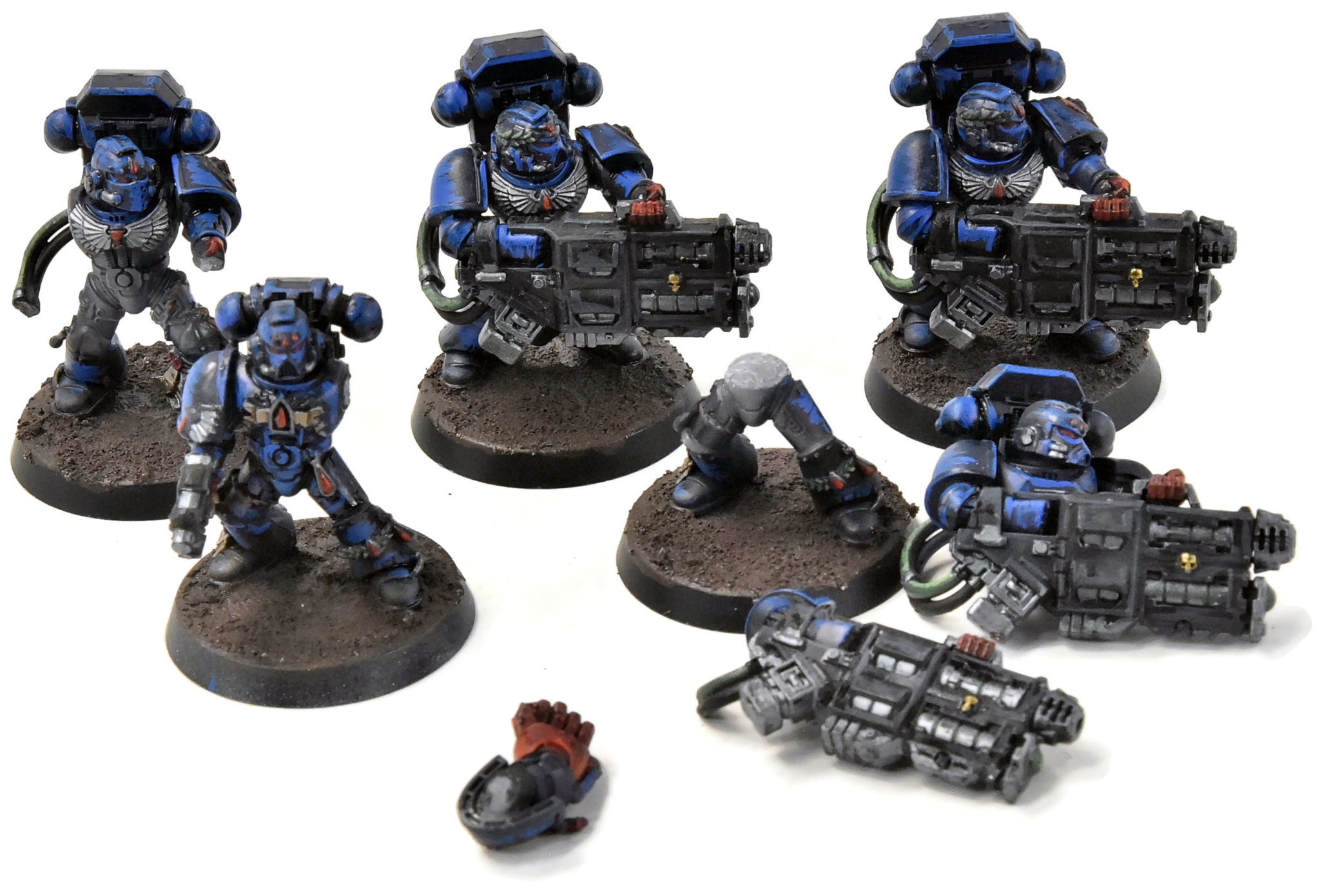 SPACE MARINES 5 Devastator Squad #2 Warhammer 40K