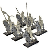 Games Workshop THE EMPIRE 6 Dragon Prince Knights #1 METAL Fantasy missing 3 tails