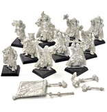 Games Workshop THE EMPIRE 10 Teutogen Guard Command METAL white wolf #1 Fantasy
