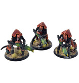 Games Workshop TYRANIDS 3 Hive Guards #1 WELL PAINTED Warhammer 40K