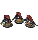 Games Workshop TYRANIDS 3 Hive Guards #1 WELL PAINTED Warhammer 40K