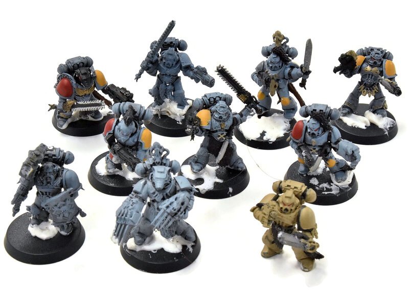 Games Workshop SPACE WOLVES 10 Grey Hunters #1 Warhammer 40K