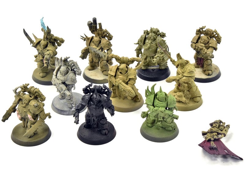 Games Workshop DEATH GUARD 10 Plague Marines #1 Warhammer 40K