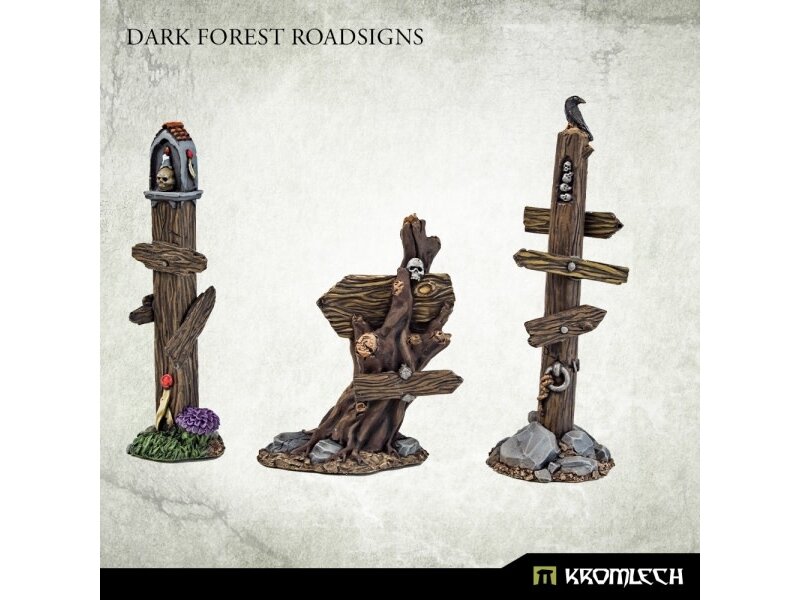 Kromlech Dark Forest Road Signs (KRBK052)