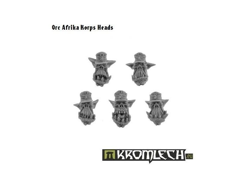 Kromlech Orc Afrika Korps Heads